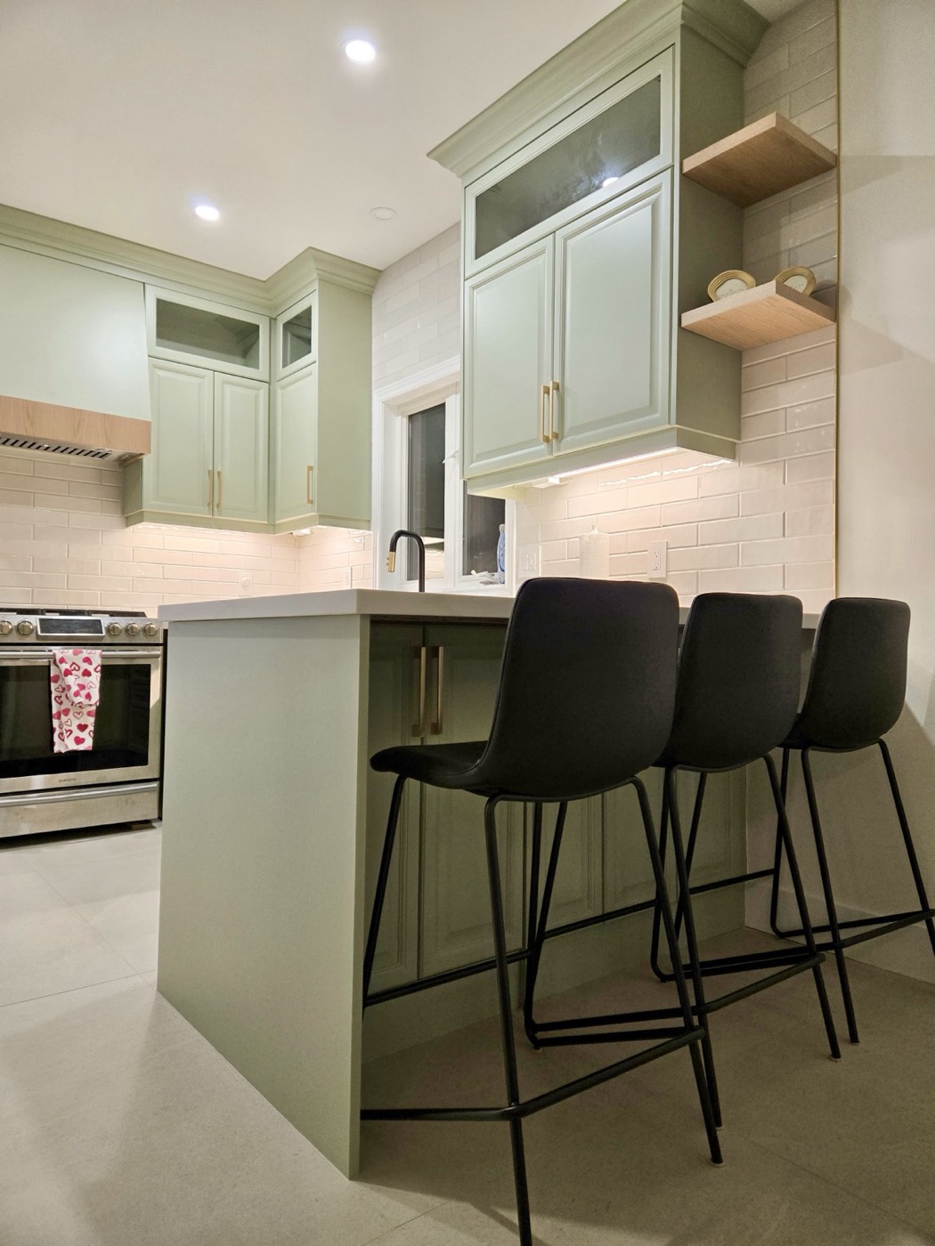 Sage Green Kitchen